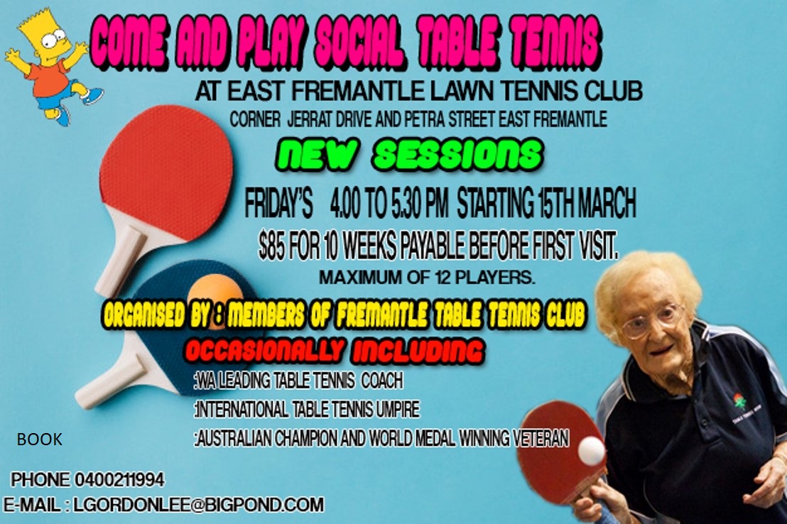 Table Tennis in #eastfreo