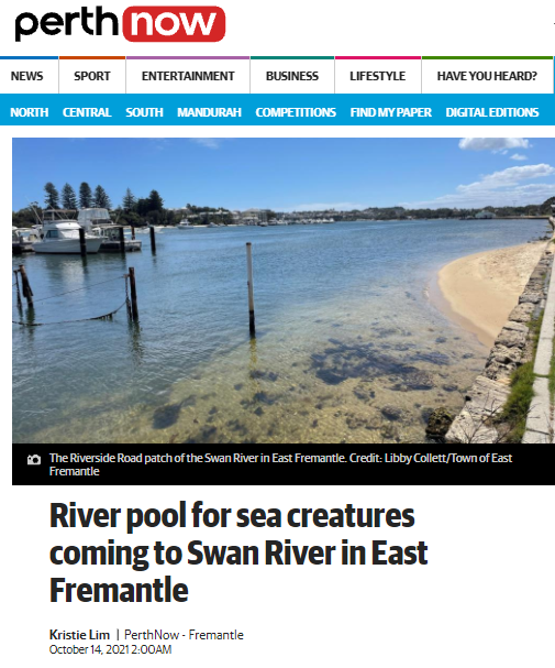 perthnow coverage of riverbank funding
