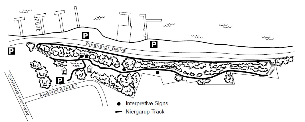 Niergarup Track map