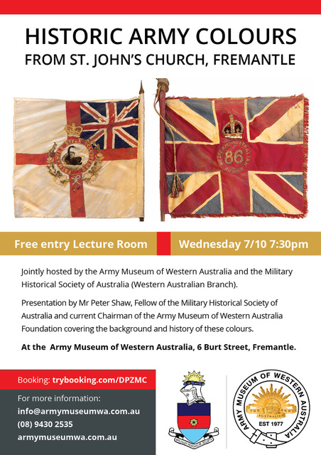 Historic Army Colours Lecture