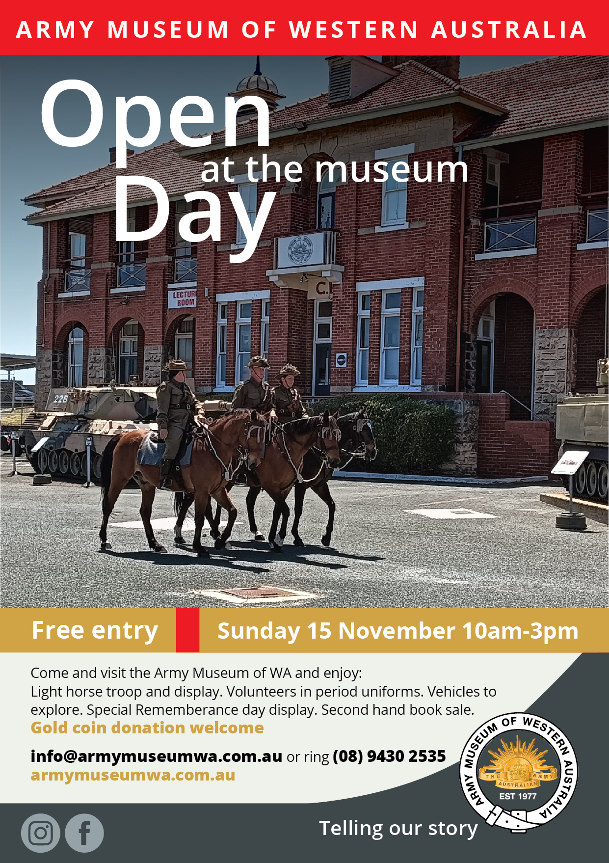 FREE Army Museum WA Open Day