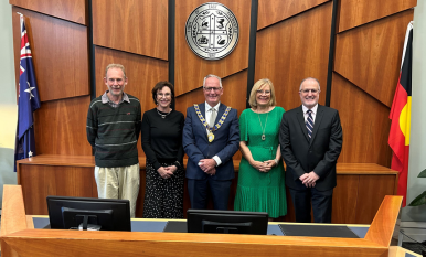 Recently Elected Councillors Sworn In