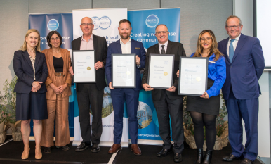 Town Awarded as Gold Waterwise Council